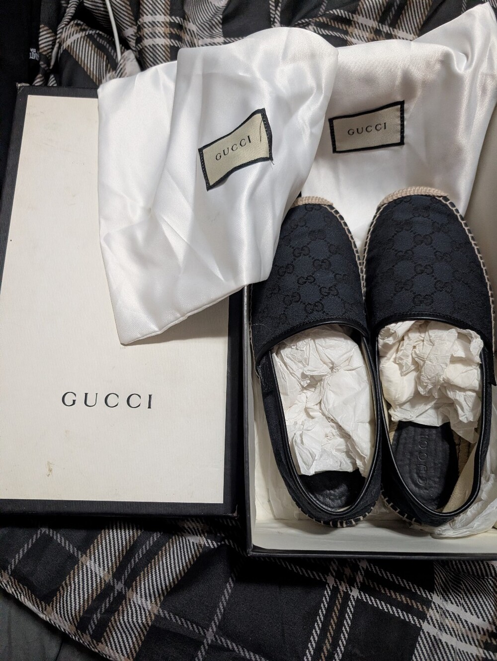 Gucci Espadrilles Shoes Womens 10.5 Authentic Inclusive